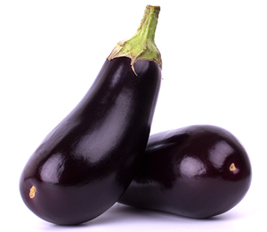 Des aubergines !