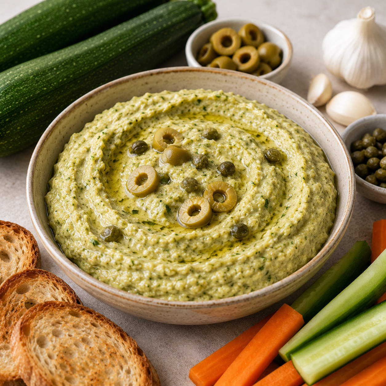 Tapenade à la courgette